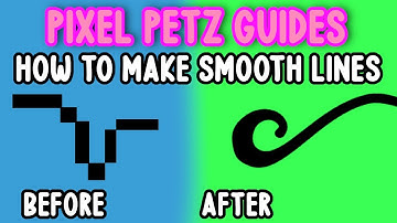 How To Make Cleaner Looking Lines In Pixel Petz!