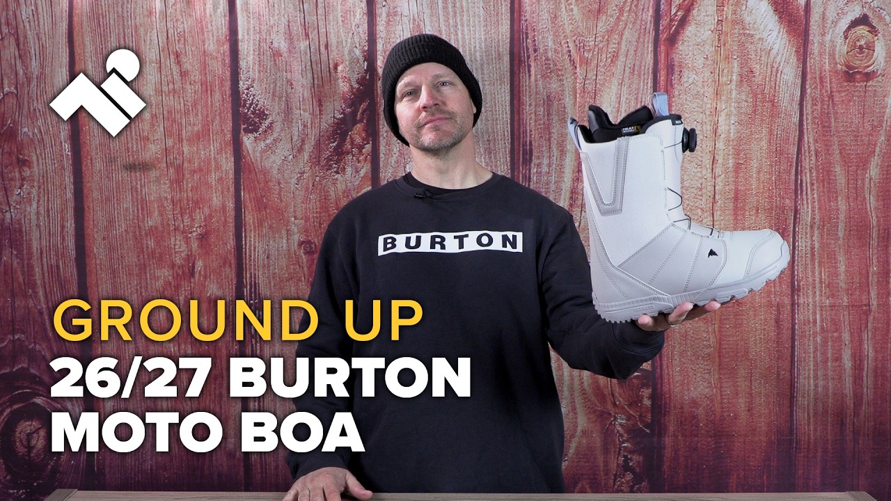 Ground Up: 26/27 Burton Moto BOA Snowboard Boots - YouTube