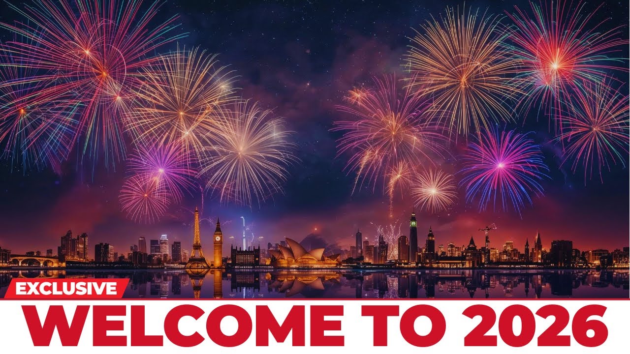 New Year’s 2026 – Fireworks Show | Cities Worldwide Light Up the Sky