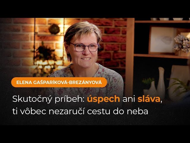 Bývalá reprezentantka v hádzanej v sieni slávy a jej cesta k Bohu - Elena Gašparíková-Brezányová