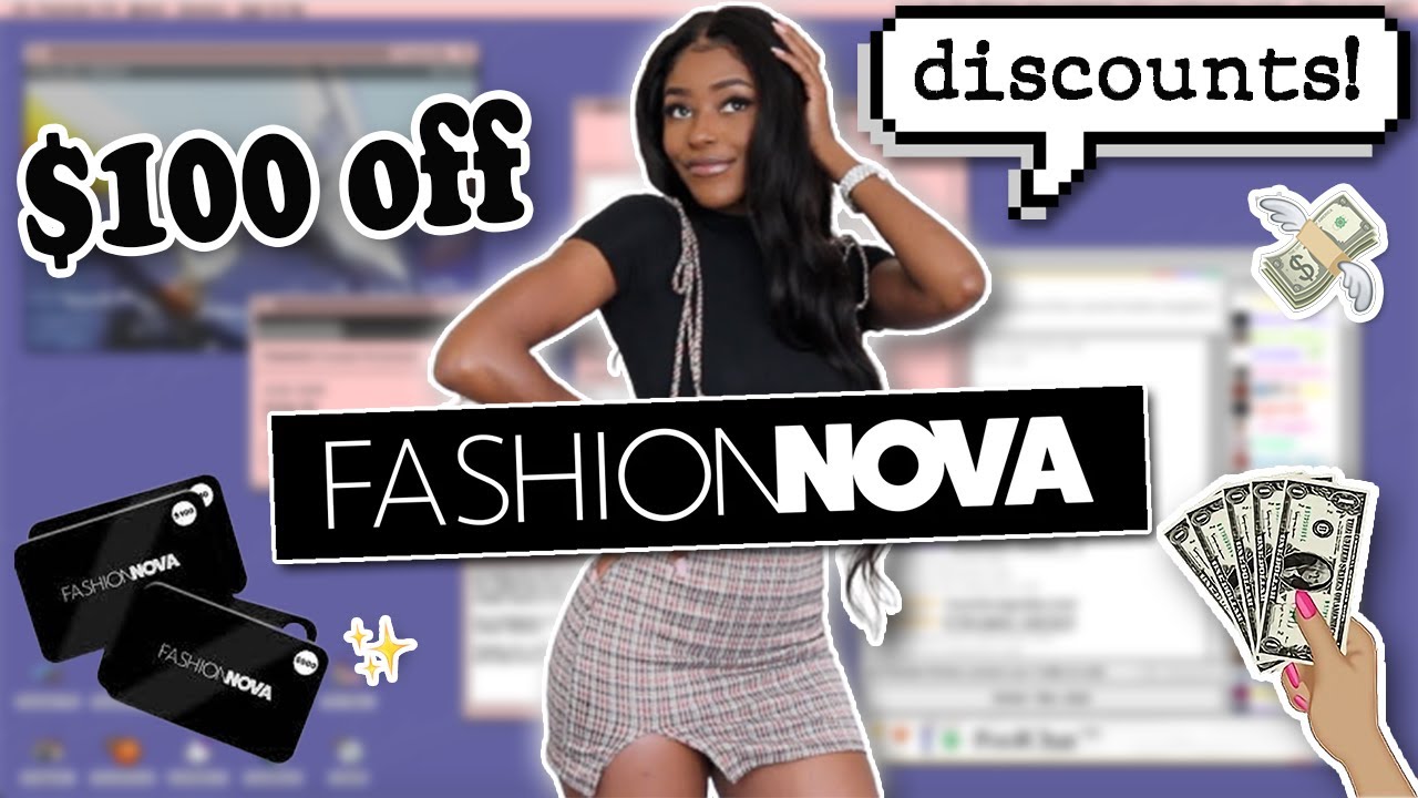 best fashion nova discount code in 2022... get free clothes! YouTube