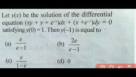 IIT JAM mathematics 2017|ODE | solution series 2005-2021 | iit jam differential equation question |