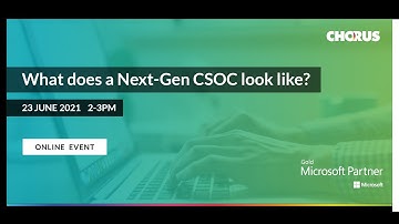 What does a Next-Gen CSOC look like using Azure Sentinel