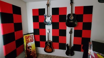 Soundproofing my home recording studio - Part 2 - back wall complete