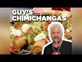 Guy fieris top notch top round chimichangas  guy off the hook  food network