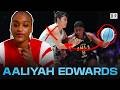 Aaliyah Edwards Breaks Down Her Unrivaled Film with Candace Parker for 1v1 Tournament