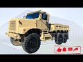 For sale 2002 oshkosh mk23a1 mtvr 7 ton 6x6 cargo truck with ac