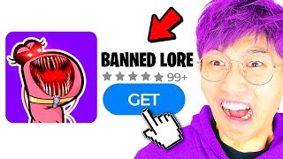 Can We Beat These BANNED APP GAMES?!? ...Alphabet Lore Merge App! screenshot 3