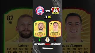 BAYERN MUNICH VS BAYER 04 | FC 26! 😱   #eafc #football #bayern