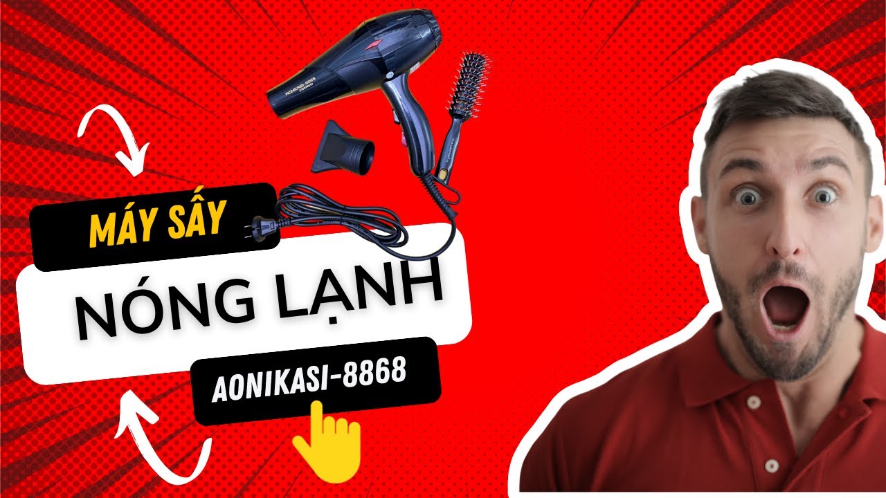 malaysia live online casino Máy sấy tóc nóng lạnh aonikasi 8868 2300W sấy khỏe