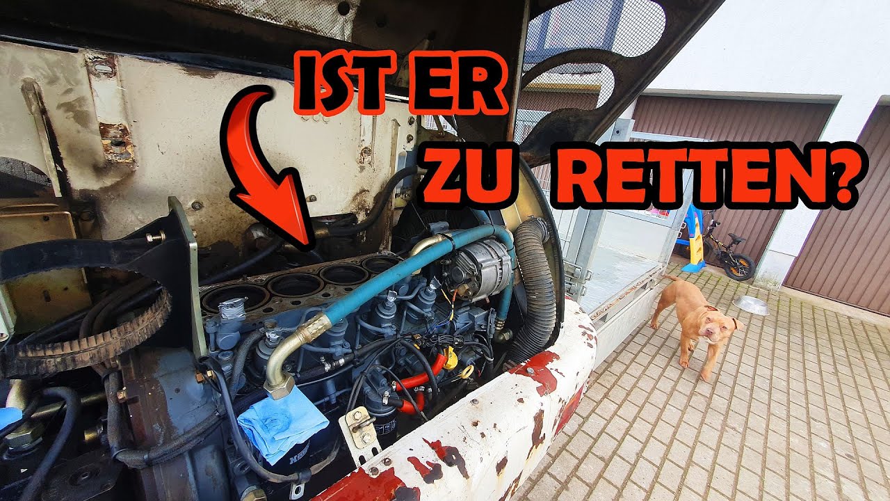 Motorschaden am Radlader?? und eine neue Scheitholzlieferung