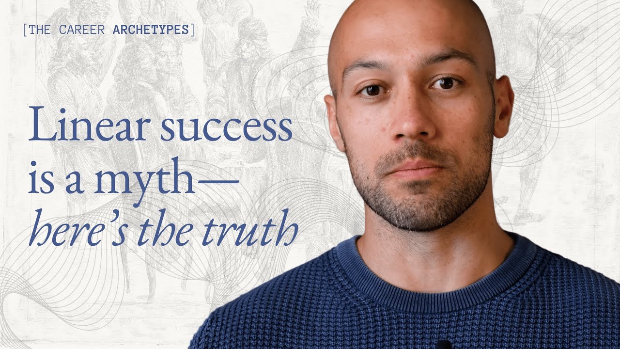 The art of going backwards and walking a non-linear career path - YouTube