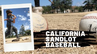CALIFORNIA SANDLOT BASEBALL