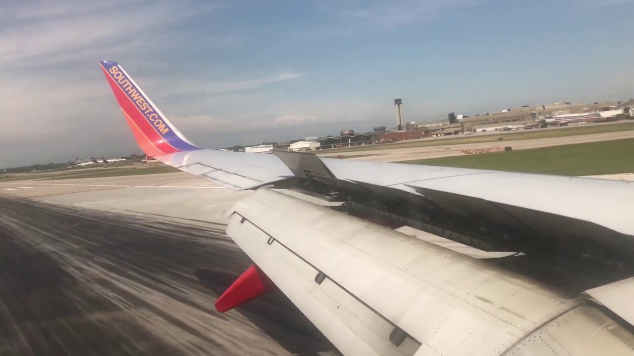 Southwest Airlines Boeing 737 Landing in Milwaukee 2018 - YouTube