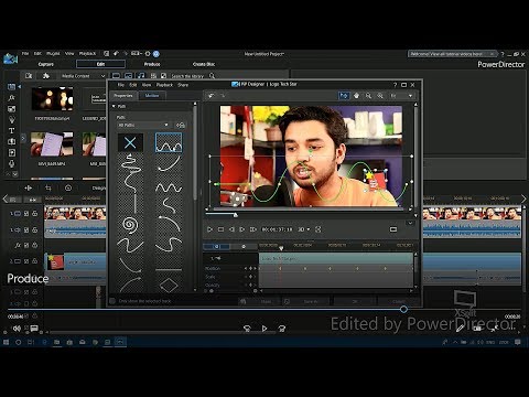 Video Editing Tutorial - Cyberlink PowerDirector on Windows 10 | The Easiest and Best Software