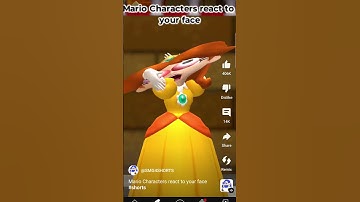 Mario Characters React to your Face