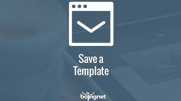 Saving a Boingnet Template