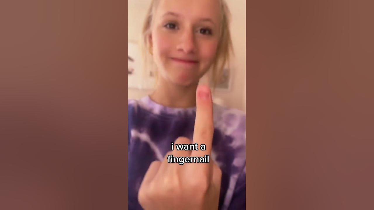 i still don't have a fingernail 😭