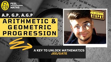 3. AP, GP. AGP Series | Practice Questions for JEE/GATE by Harshvardhan Sir
