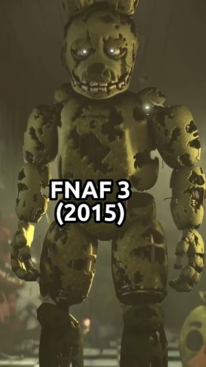 THE EVOLUTION OF WILLIAM AFTON (2014-2023) #shorts #fnaf #fnafedit