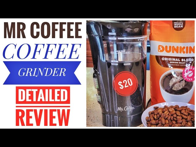 REVIEW MR COFFEE 12 Cup Electric Coffee Grinder IDS77 