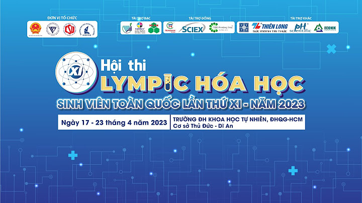 Cách thức tổ chức thi olympic hóa học liên trường