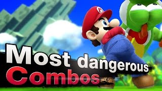 Smash 4 Wii U - Top 3 Most Dangerous Mario Combos