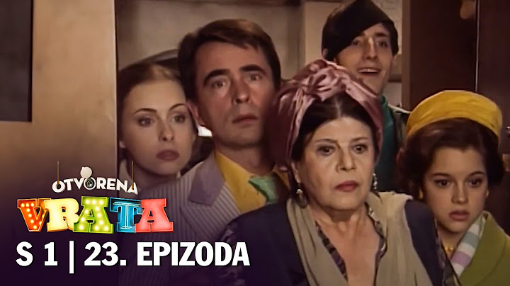 Otvorena vrata | Sezona 01 | Epizoda 23 - Teatromanija (HD remasterizovano)