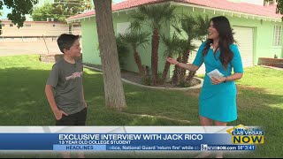 Jack Rico is a 13 year old with 4 Associate's degrees