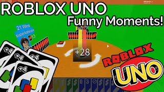ROBLOX UNO - Funny Moments! screenshot 4