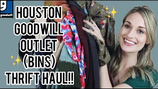 Houston Goodwill Outlet (Bins) Thrift Haul!! Amazing Finds to Resell on Poshmark for a Profit $$