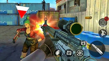 Encounter Strike Real Commando Secret Mission 2021 - Android Gameplay Walkthrough | Part 23