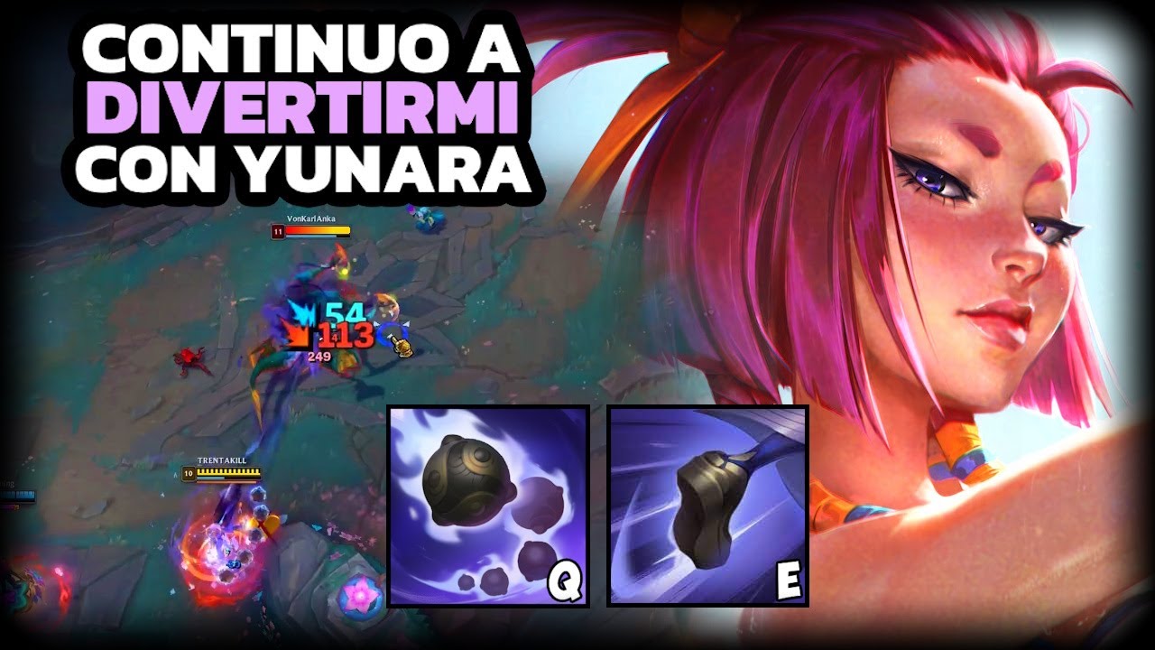 DISTRUZIONE ASSOLUTA CON YUNARA - League of Legends ITA