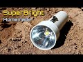 How to make super bright led mini torch  diy mini led flashlight  by  creativeshivaji
