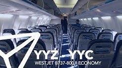 WESTJET || B737-800 (738) || Economy || Toronto - Calgary || FLIGHT REPORT 