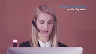 Sennheiser advanced busy light when you need time to concentrate while never missing a call