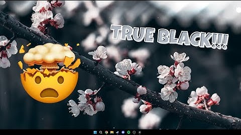 HOW TO GET *TRUE BLACK* TASKBAR WINDOWS 11 [UPDATED JULY 2025]