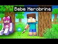 Mam transformat in bebe herobrine