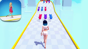 DRESSUP RUN 😅👧👗  Gameplay Start All Levels iOS,Android games | NEW GAME Level 1-3