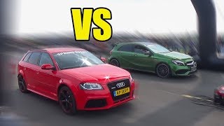 AUDI RS3 vs Mercedes A45 AMG vs BMW M2 - DRAG RACE!