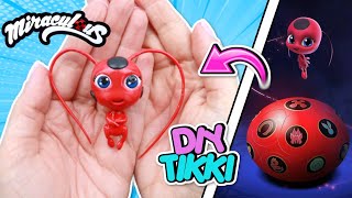  Diy Miraculous Ladybug Tikki Kwami How To Make Tikki Ladybug Kwami Isas World Miraculous Crafts