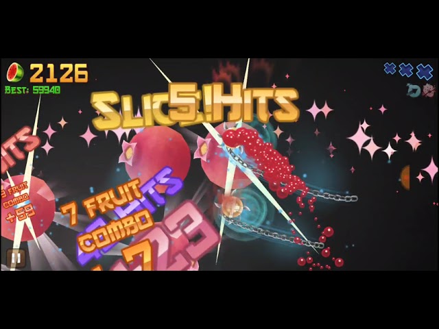 Fruit Ninja Classic World Record: 37,144 on Make a GIF