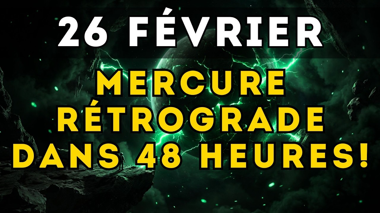 Si vous faites CECI avant 48 heures... Le secret de Mercure Rétrograde enfin révélé!
