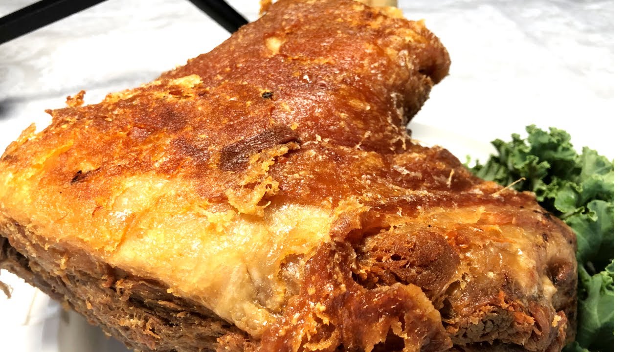 Super Crispy Pata (Deep Fried Pork Shank) Eve's Gourmet Authentic