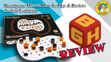 Board Game Heaven How To Play & Review 187: Avalam Evolution (Art of Games)