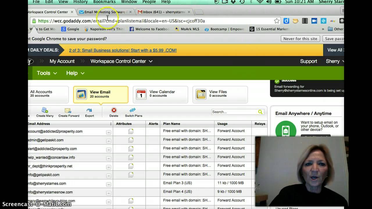 How To Set Up Email Forwarding Using GoDaddy YouTube