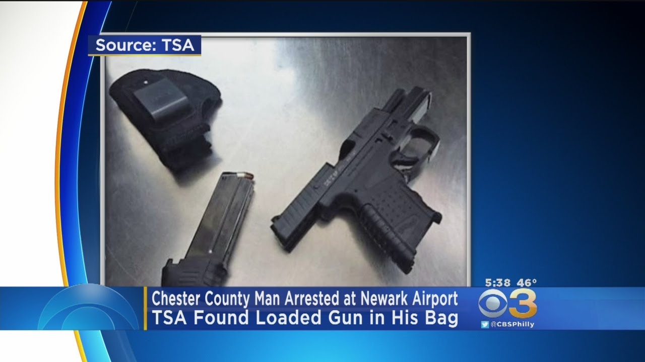 Police: Chester County Man Arrested At Newark Airport With Loaded Gun ...