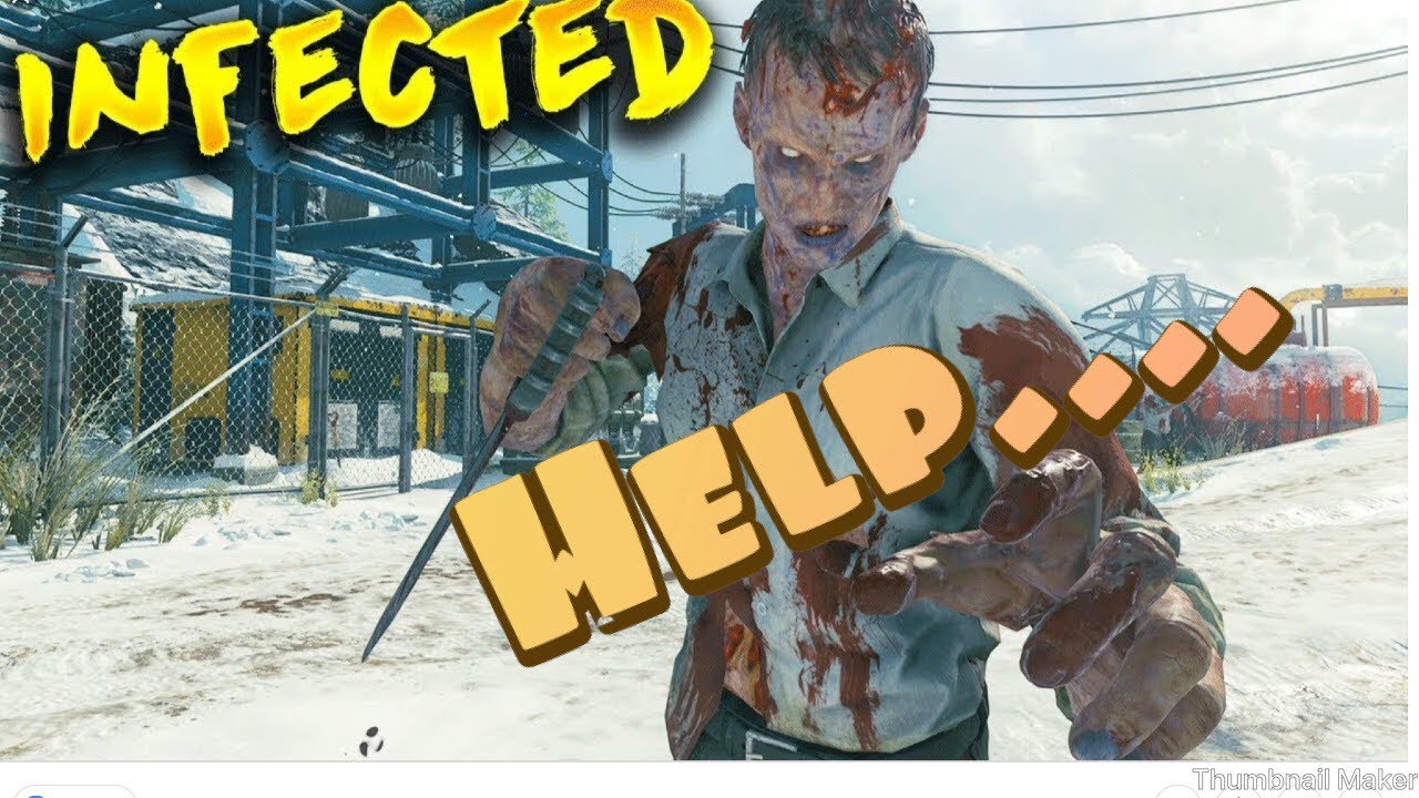 Help......I'm infected(@_@)    (COD Bo4)