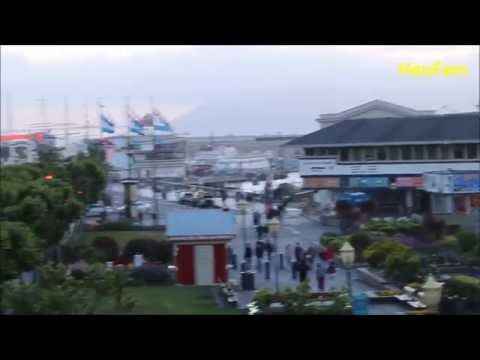 Video: San Francisco Waterfront: Bay Choj rau Pier 39