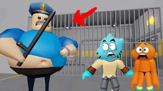 Kötü Polisin Hapishanesinden Kaçtık!! - Gumball ve Darwin BARRY'S PRISON RUN!
